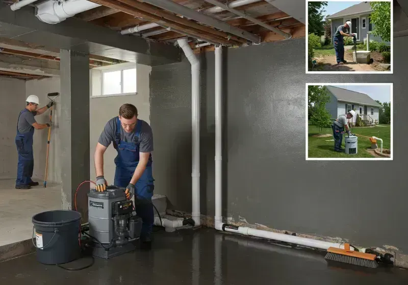 Basement Waterproofing and Flood Prevention process in Valley Center, KS